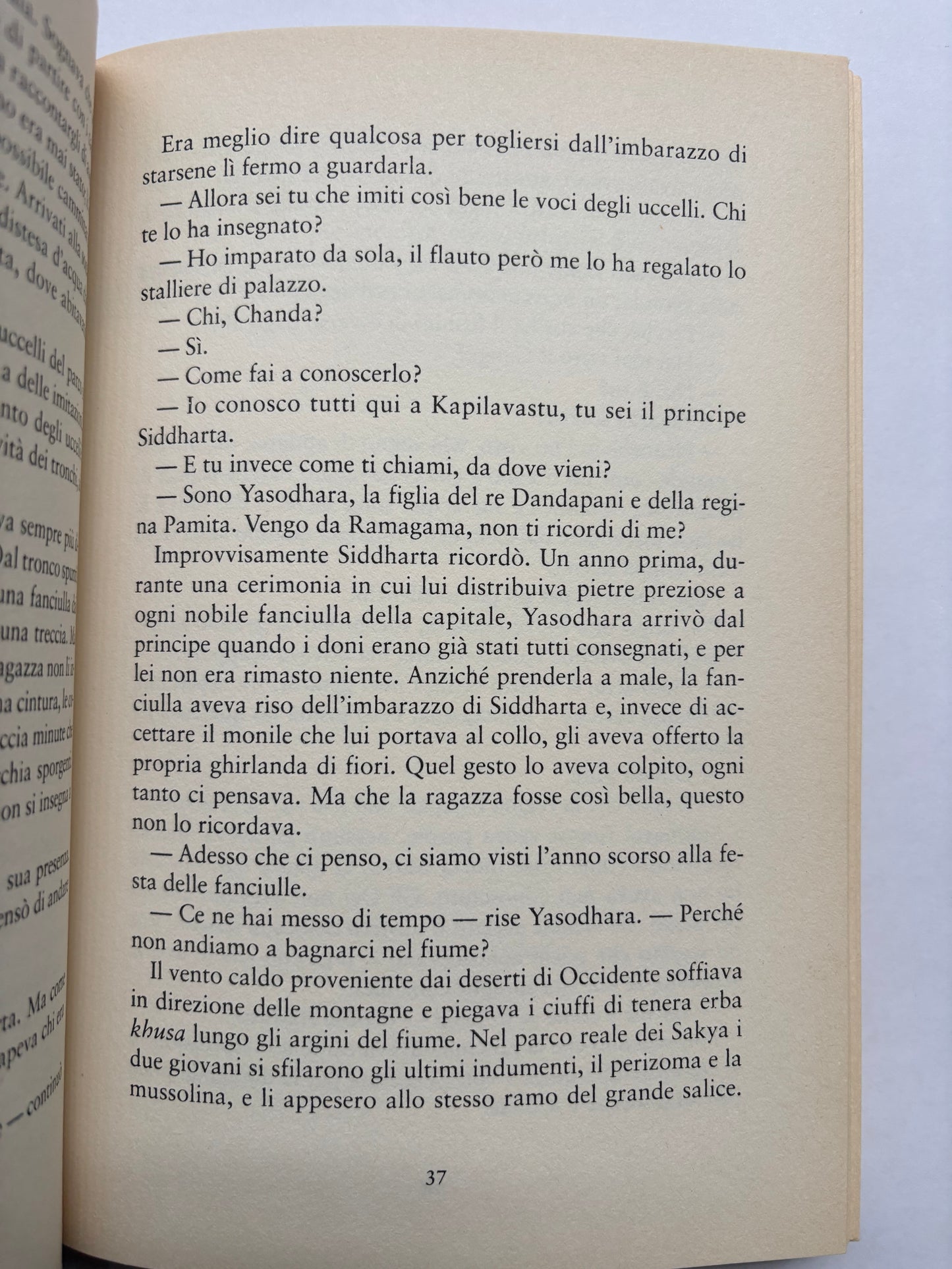 Il principe Siddharta - Fuga della Reggia