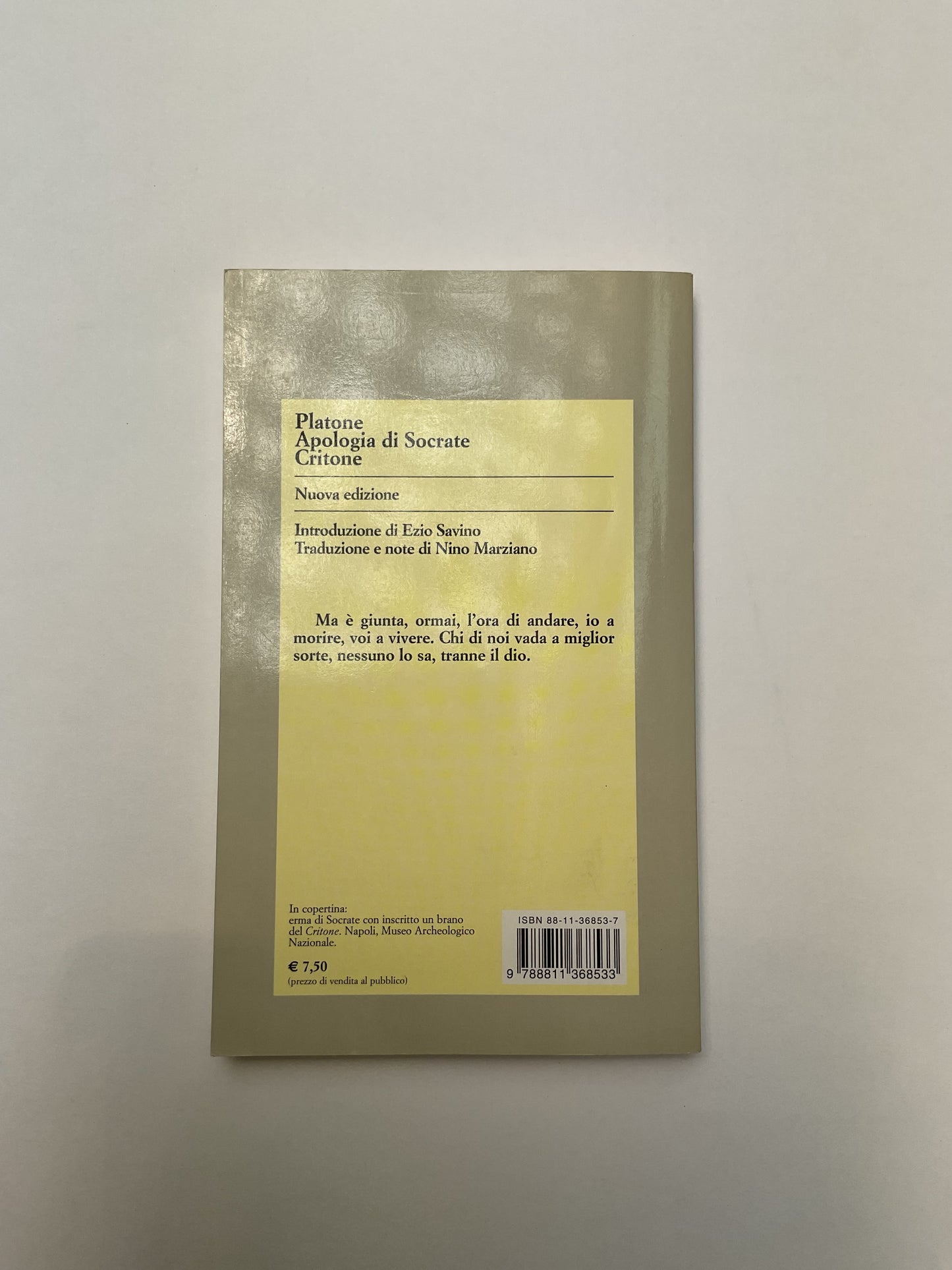 Platone - Apologia di Socrate
