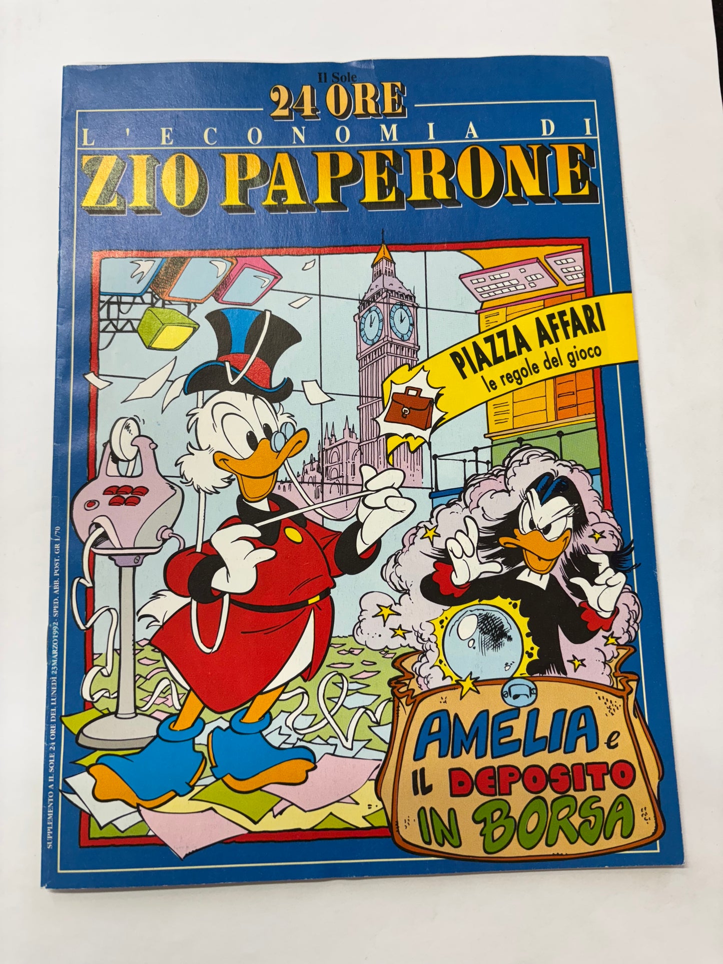 Set giornalino L’economia di Zio Paperone