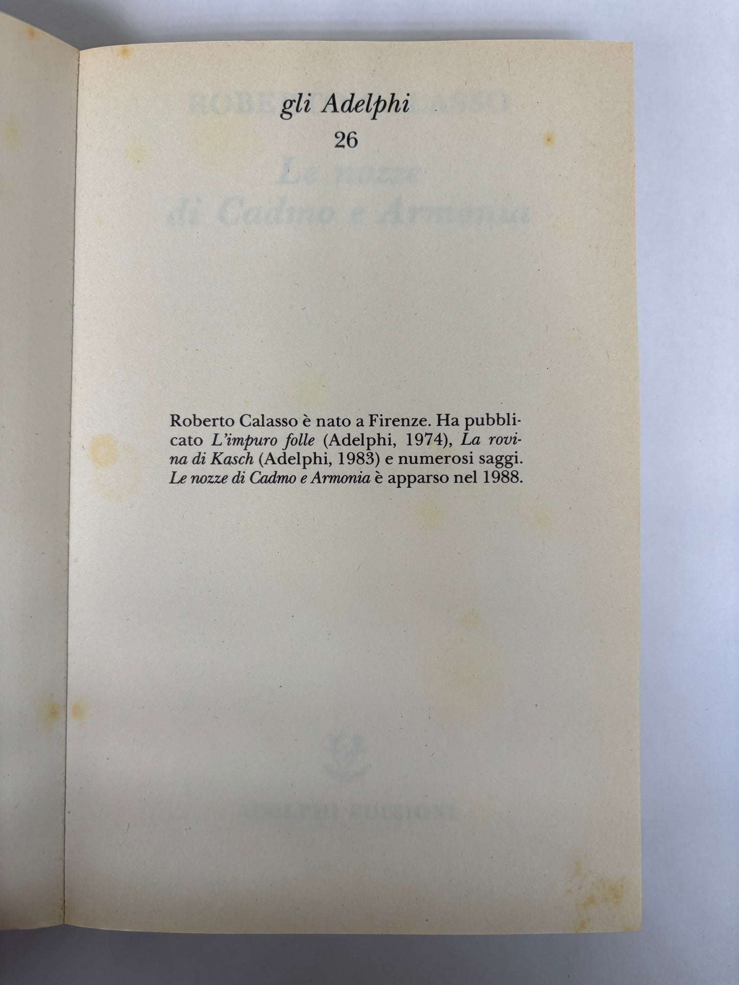 Le nozze di Cadmo e Armonia