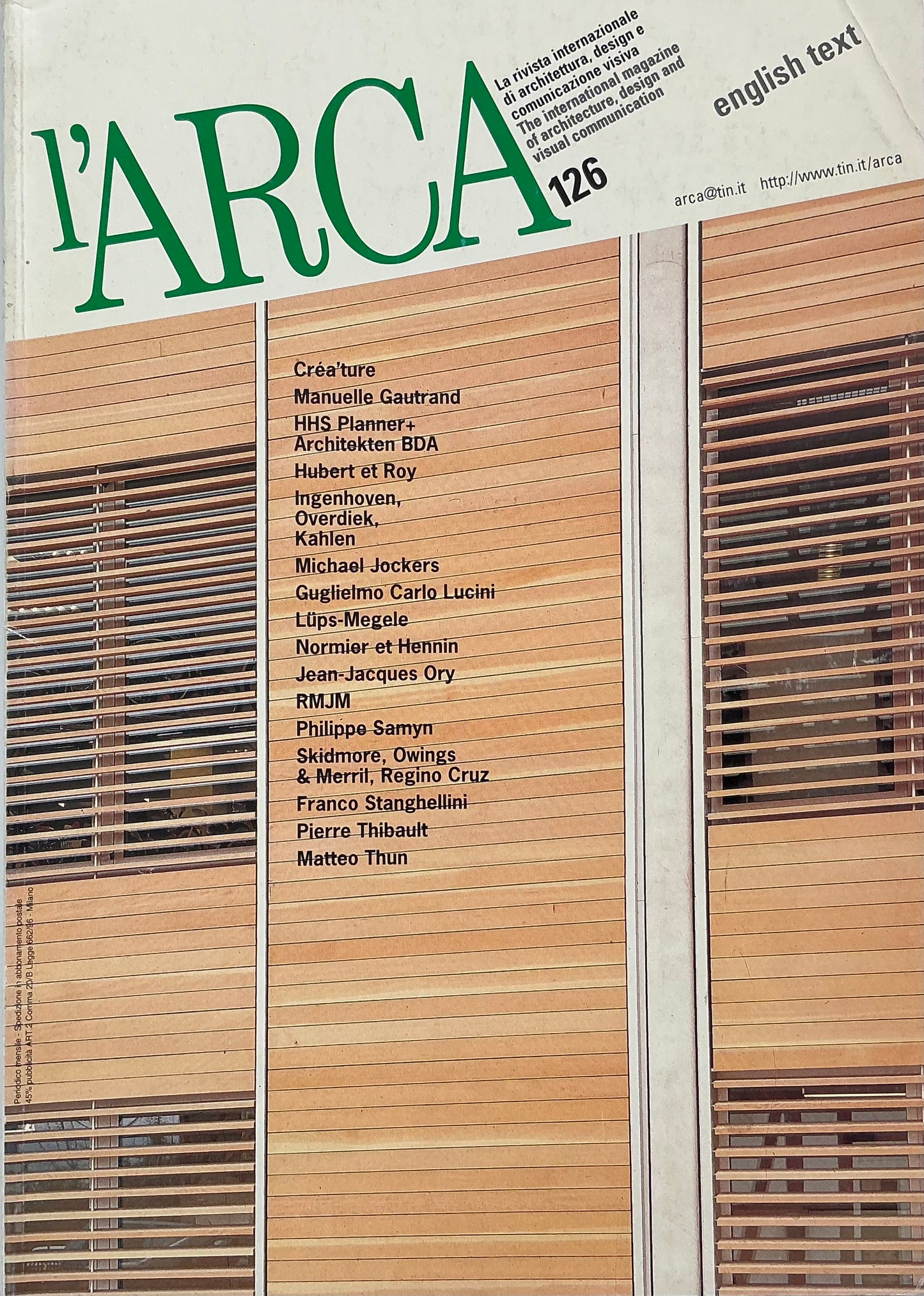 l’ARCA n. 126