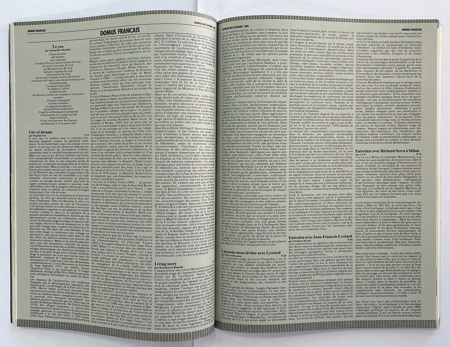 DOMUS n. 662
