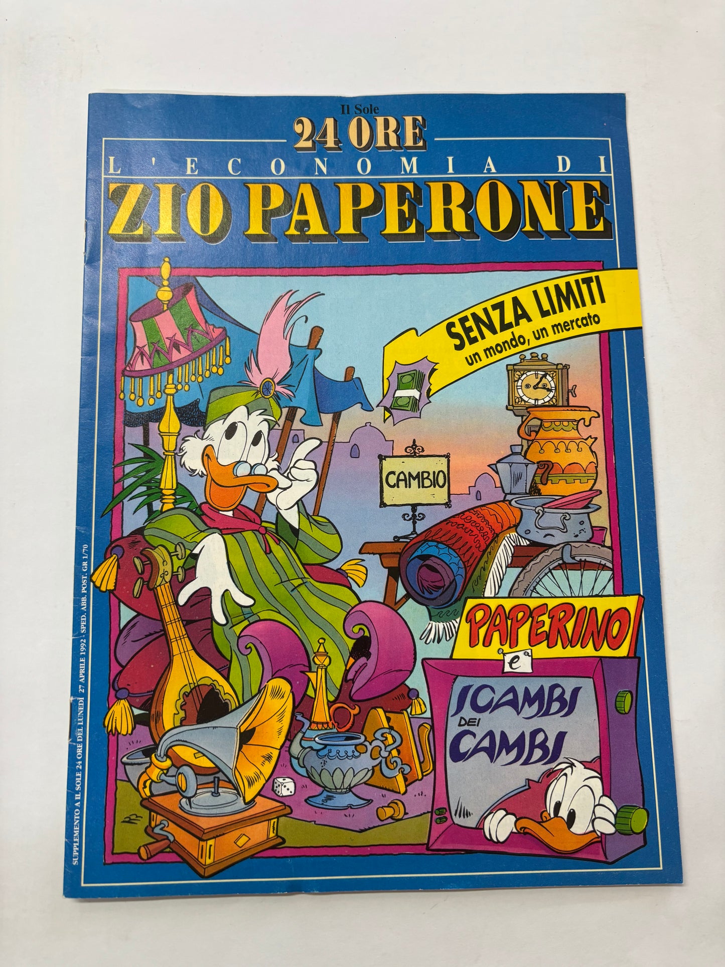Set giornalino L’economia di Zio Paperone