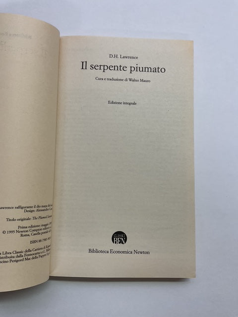 Il Serpente Piumato