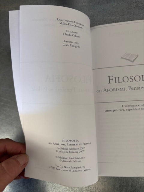 Filosofia - Aforismi, pensieri in pillole