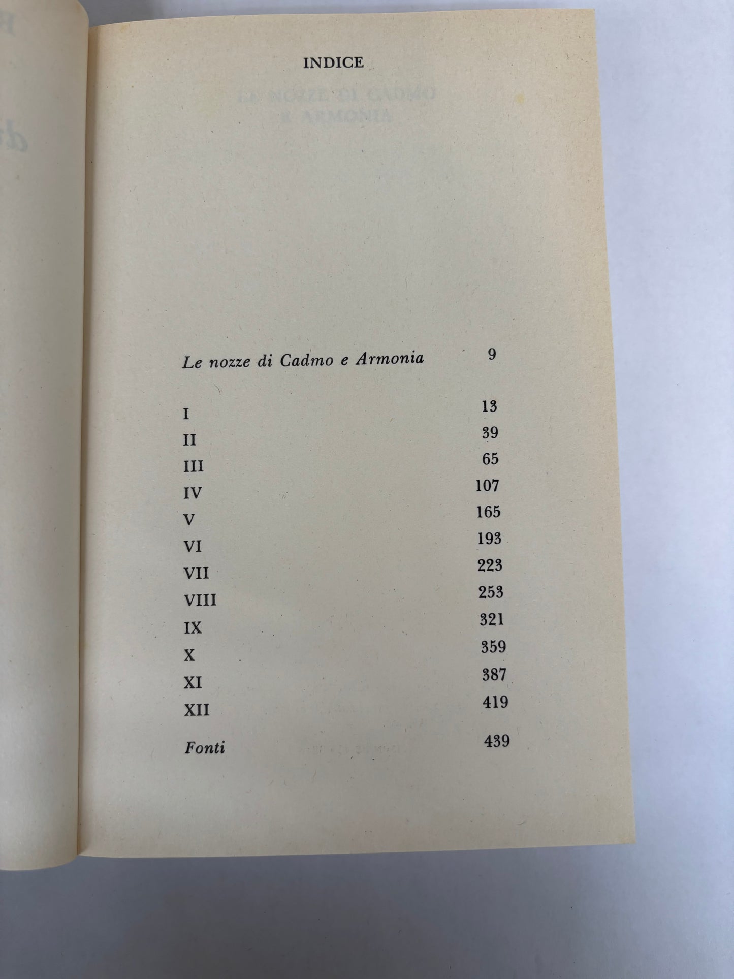 Le nozze di Cadmo e Armonia
