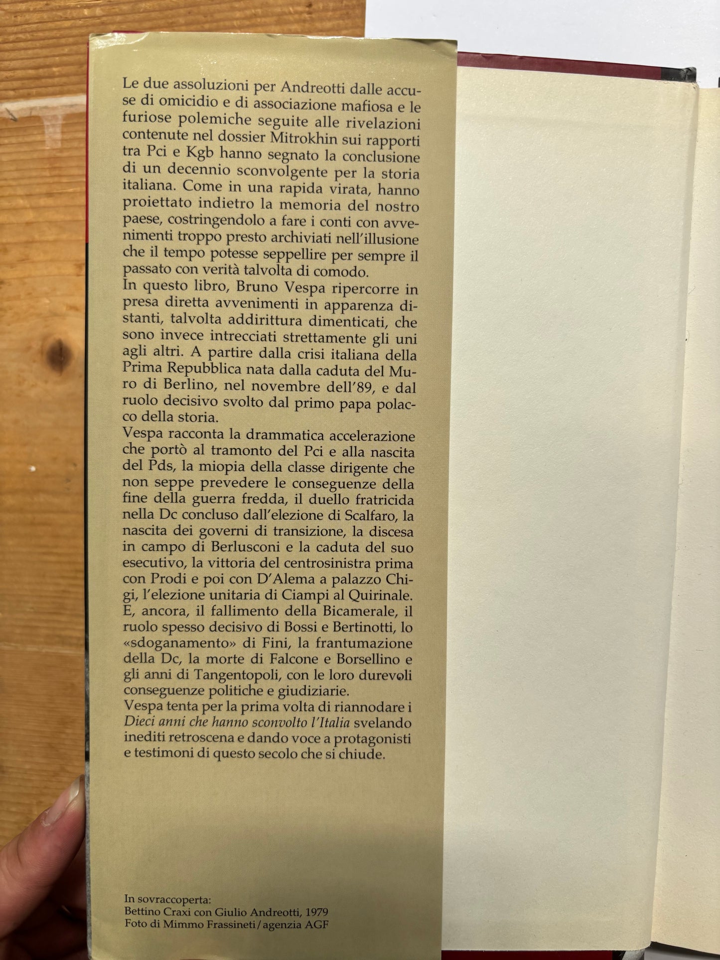 1989-2000 Dieci anni che hanno sconvolto l’Italia