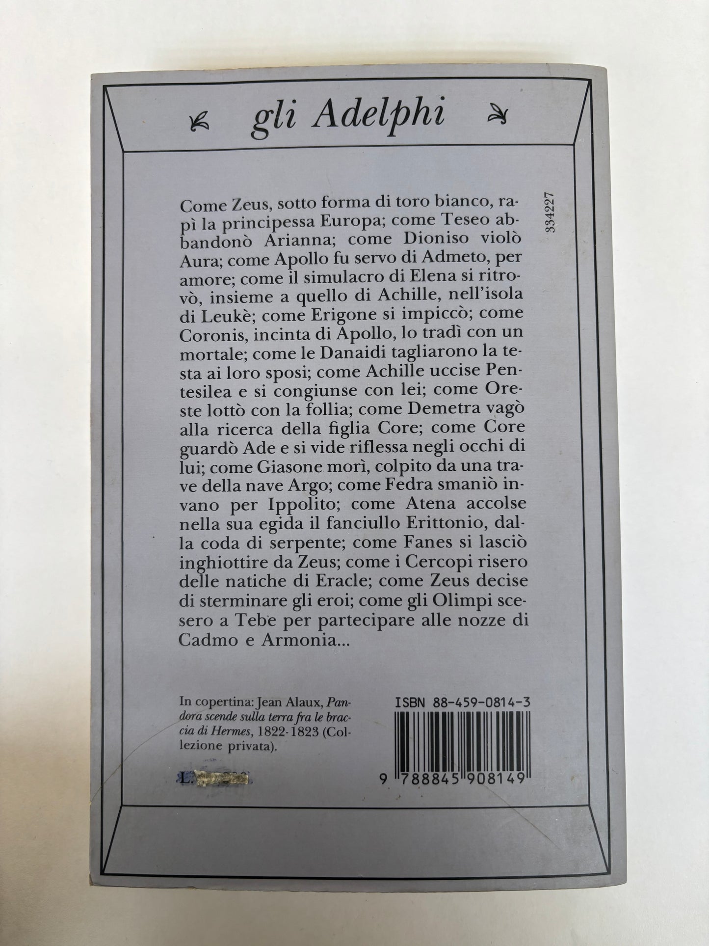 Le nozze di Cadmo e Armonia