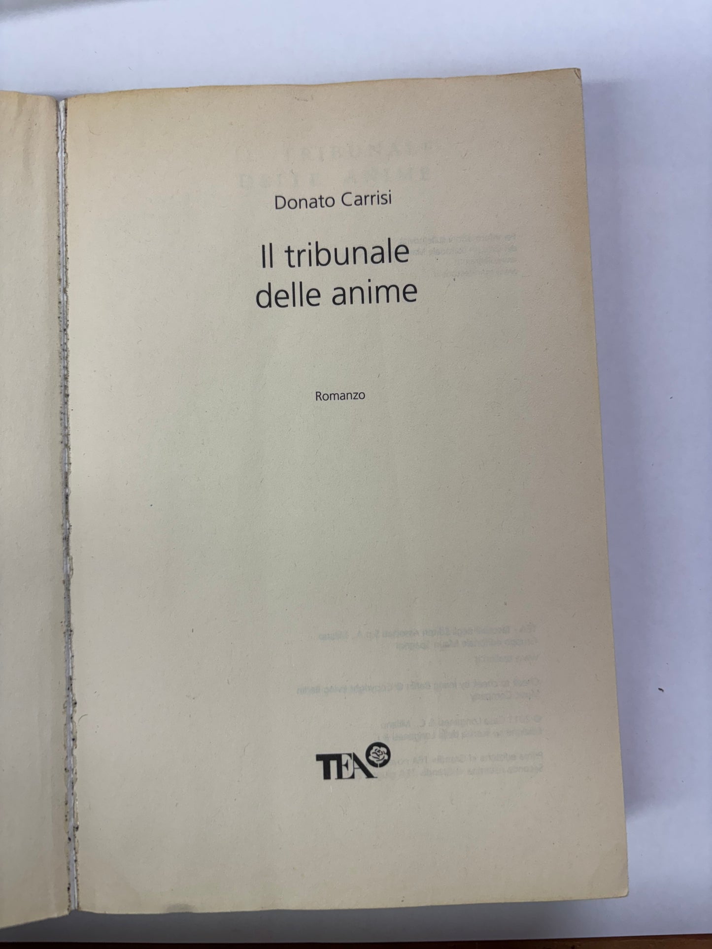 Il tribunale delle anime