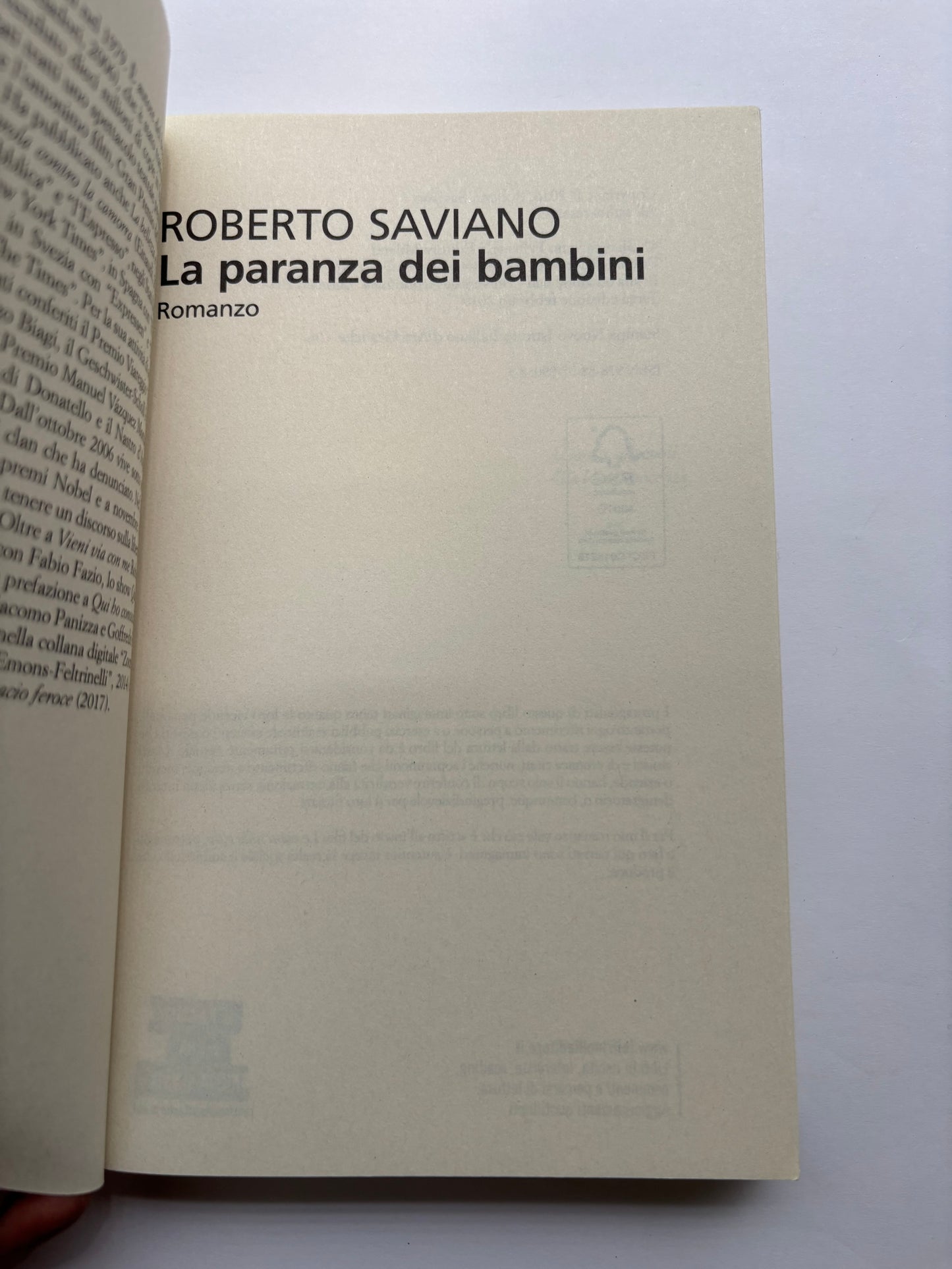 La paranza dei bambini