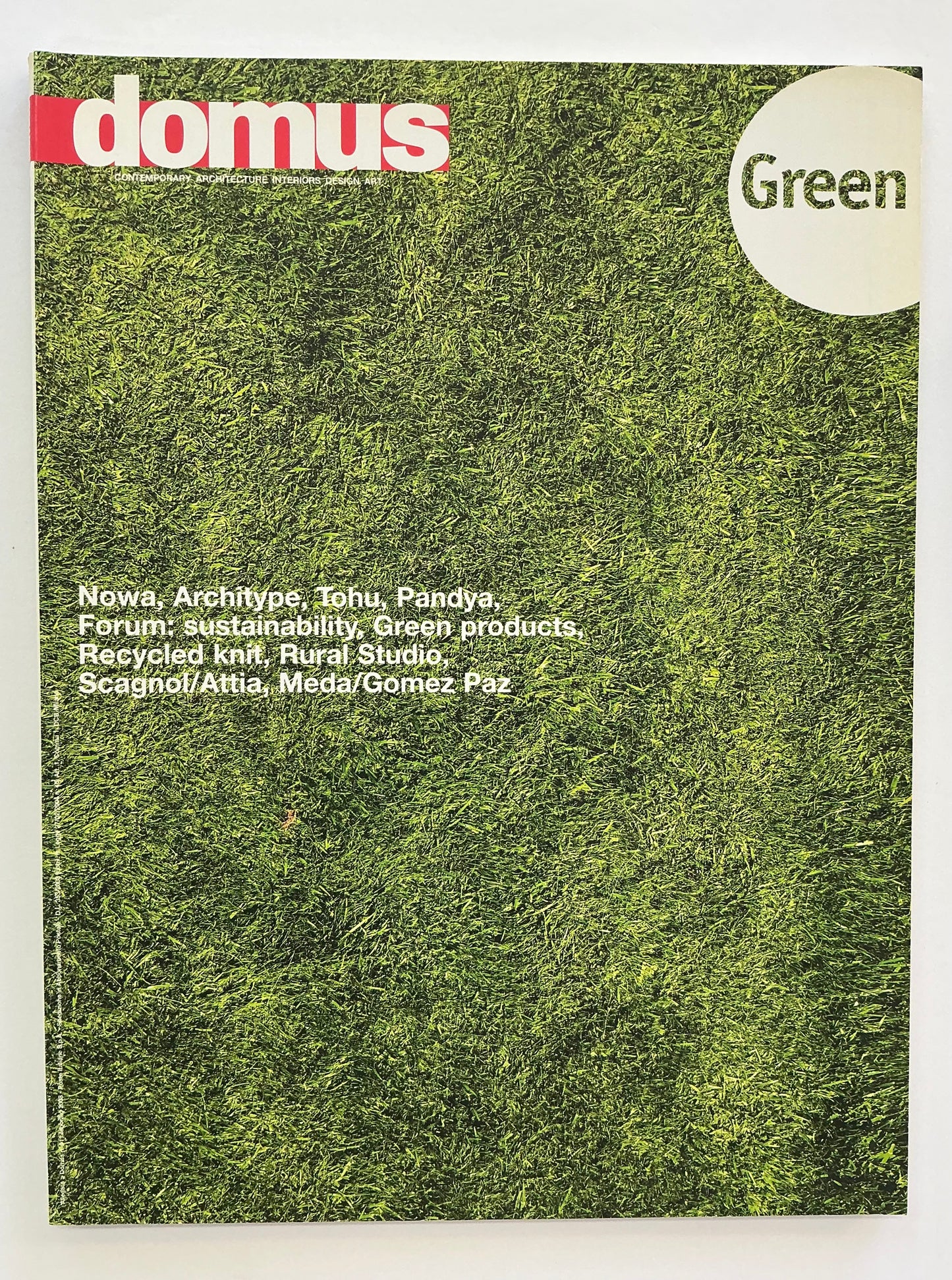 DOMUS GREEN ISSUE