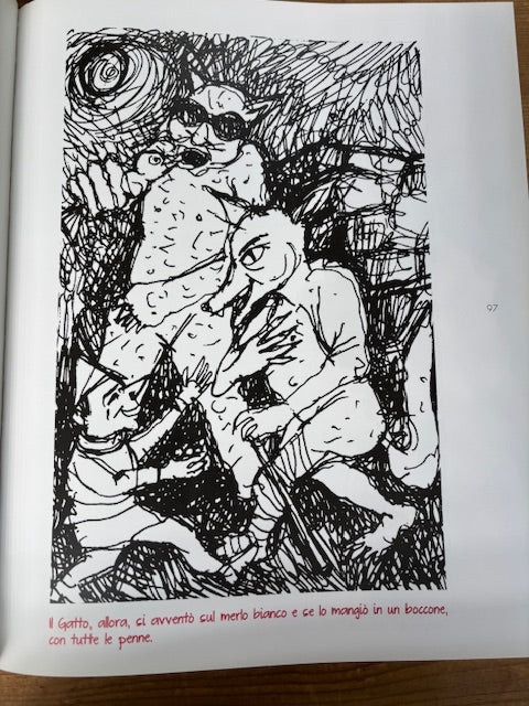 Pinocchio in bianco e nero