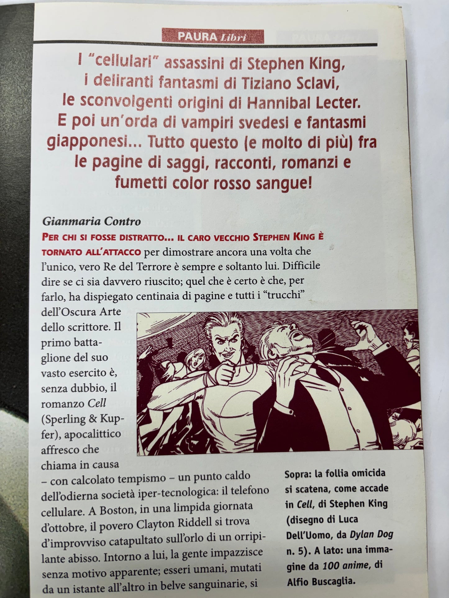 Dylan Dog Almanacco Paura