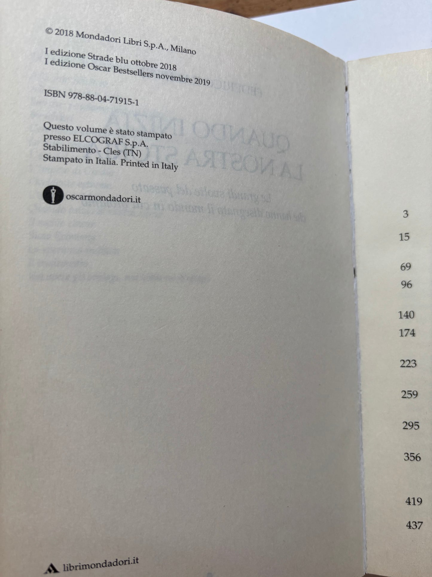 Quando inizia la nostra storia