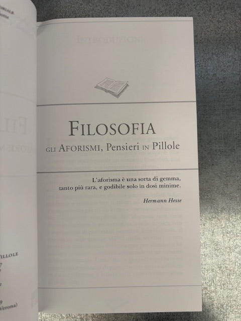 Filosofia - Aforismi, pensieri in pillole