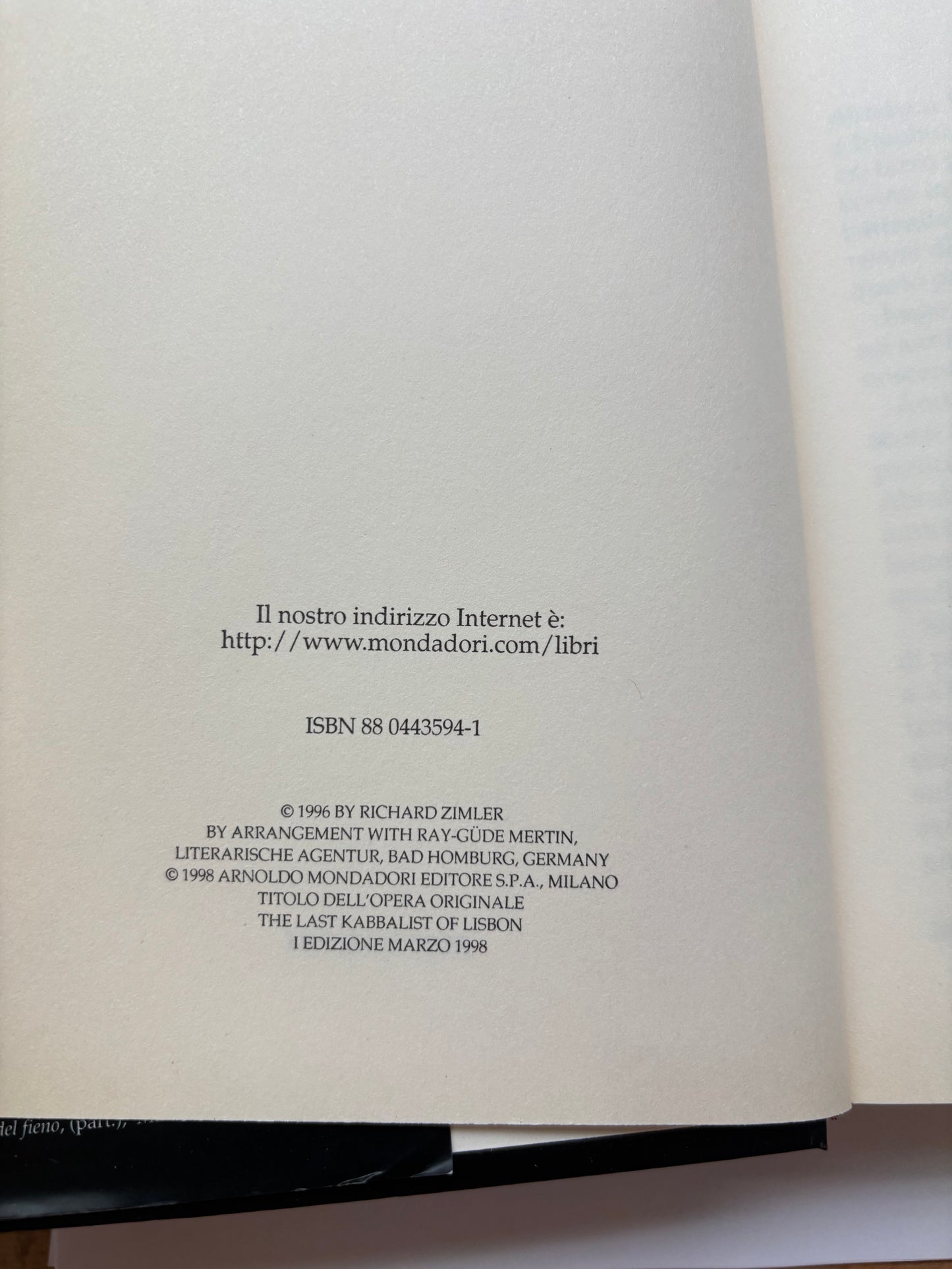 Il Cabalista di Lisbona