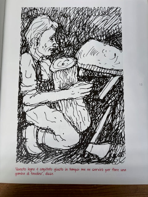 Pinocchio in bianco e nero