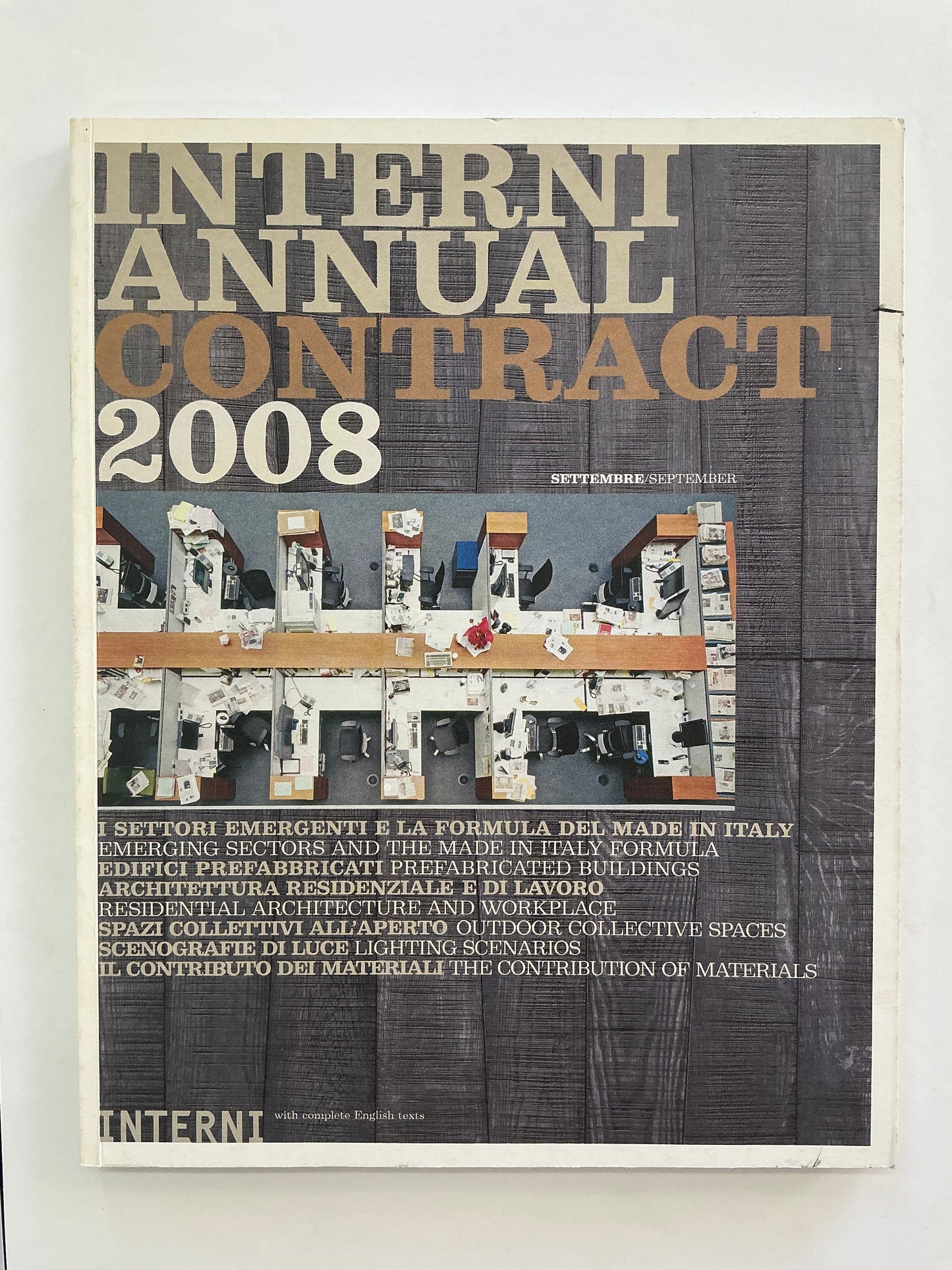 INTERNI ANNUAL CONTRACT 2008