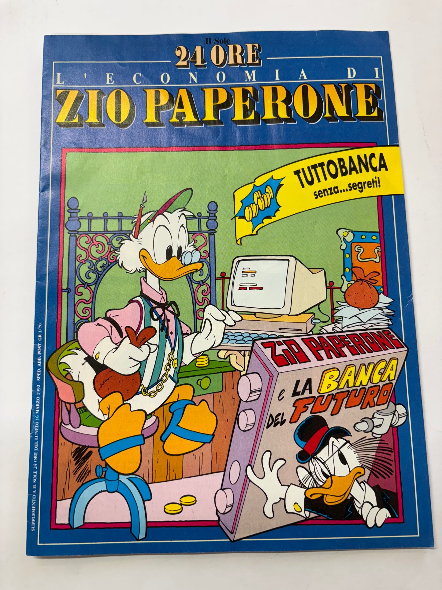 Set giornalino L’economia di Zio Paperone