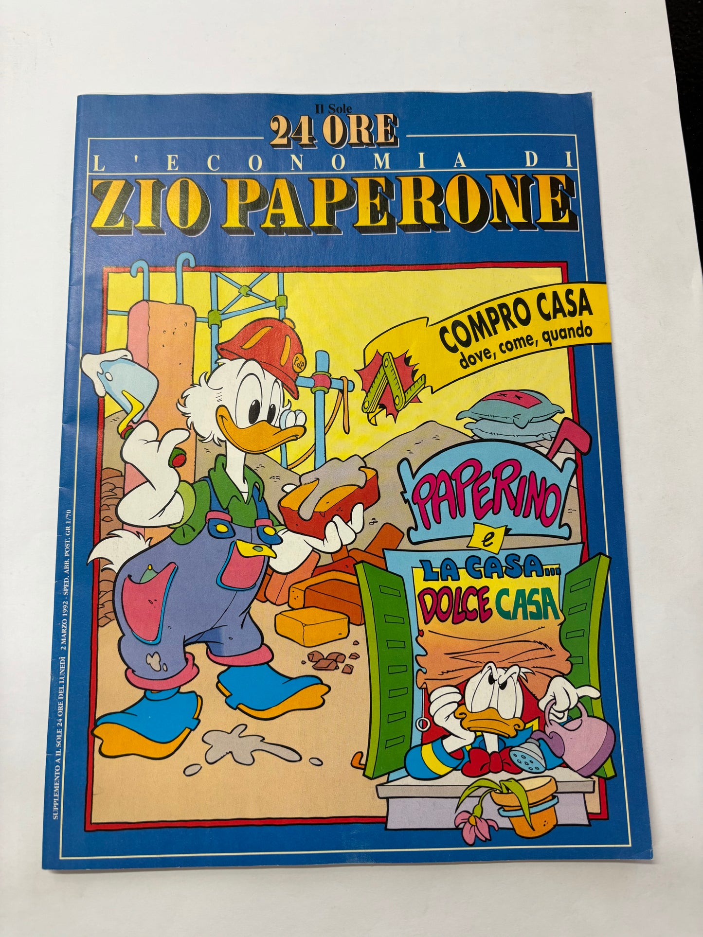 Set giornalino L’economia di Zio Paperone