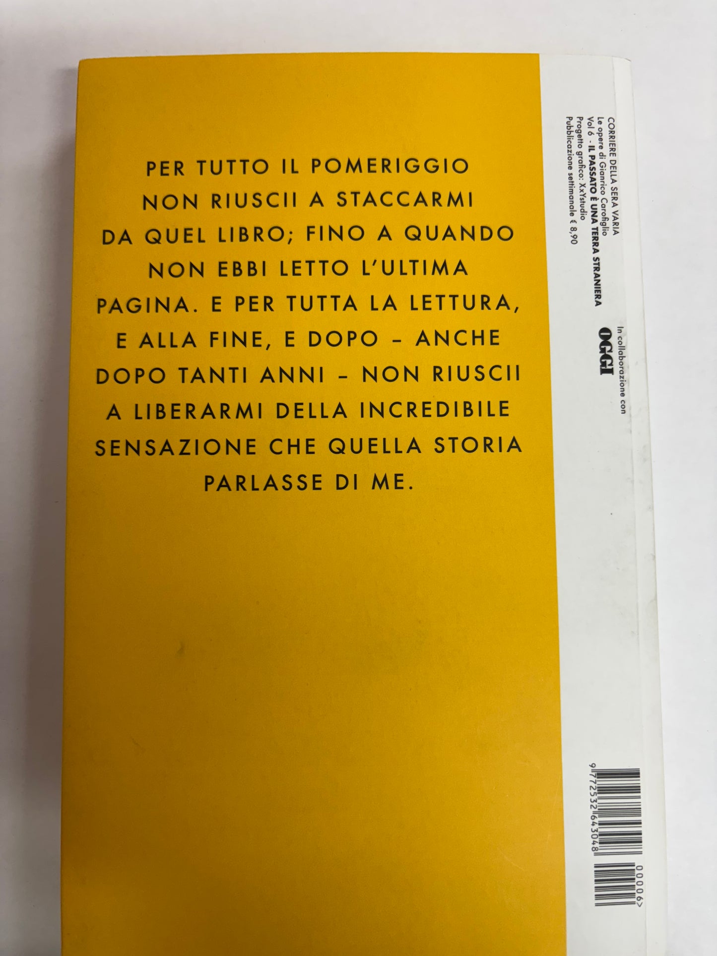 Il passato è una terra straniera