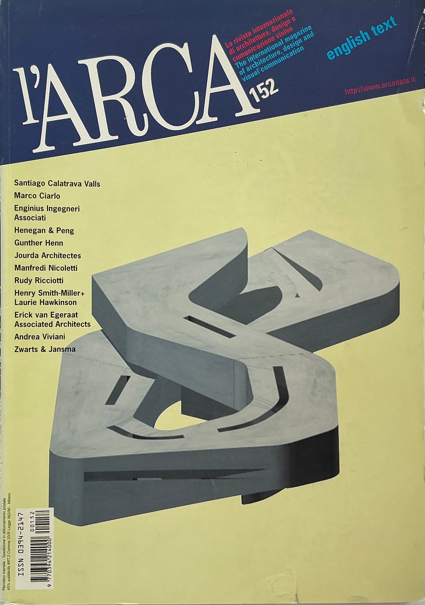 l’ARCA n. 152