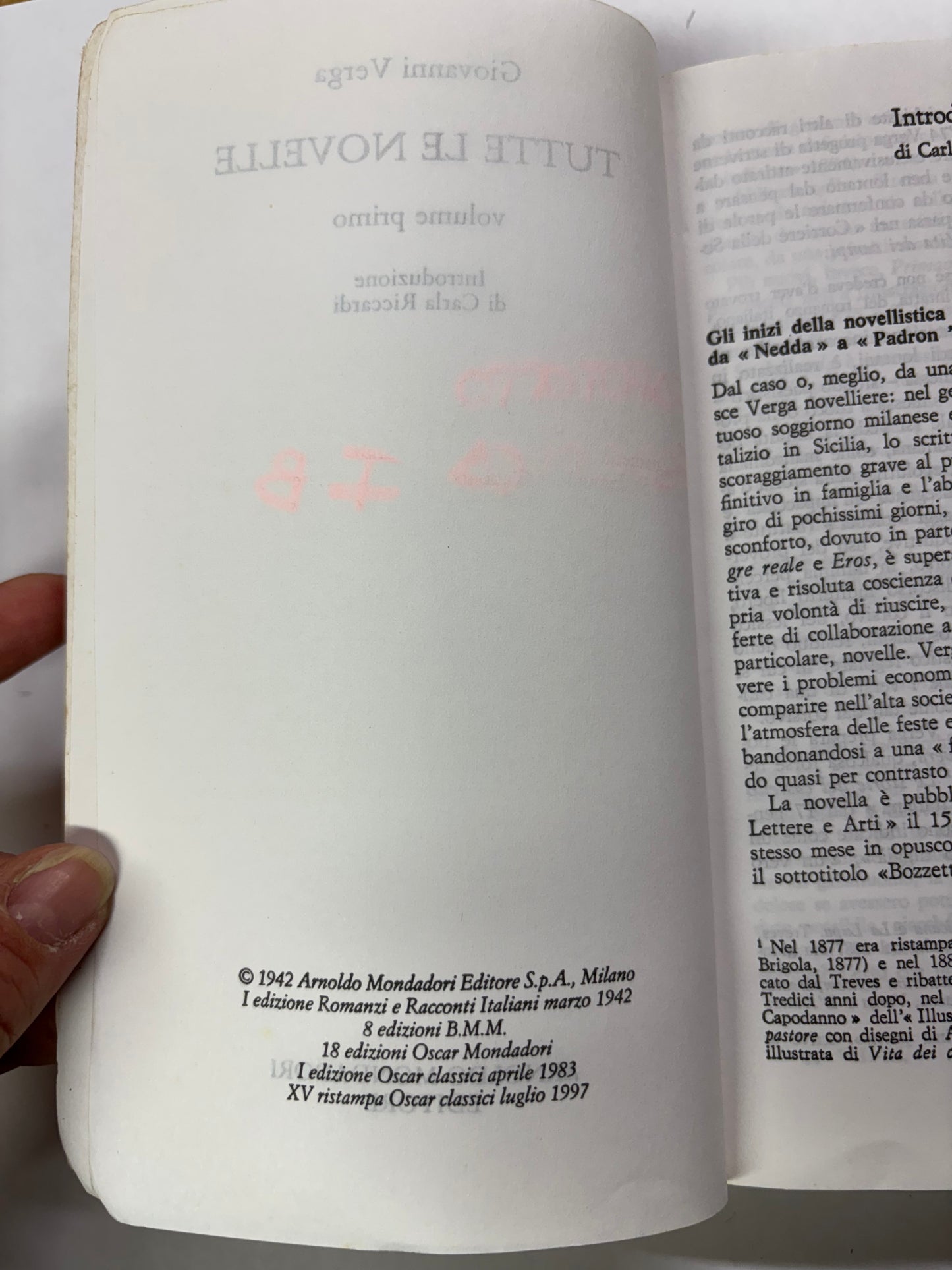 Verga Tutte le novelle