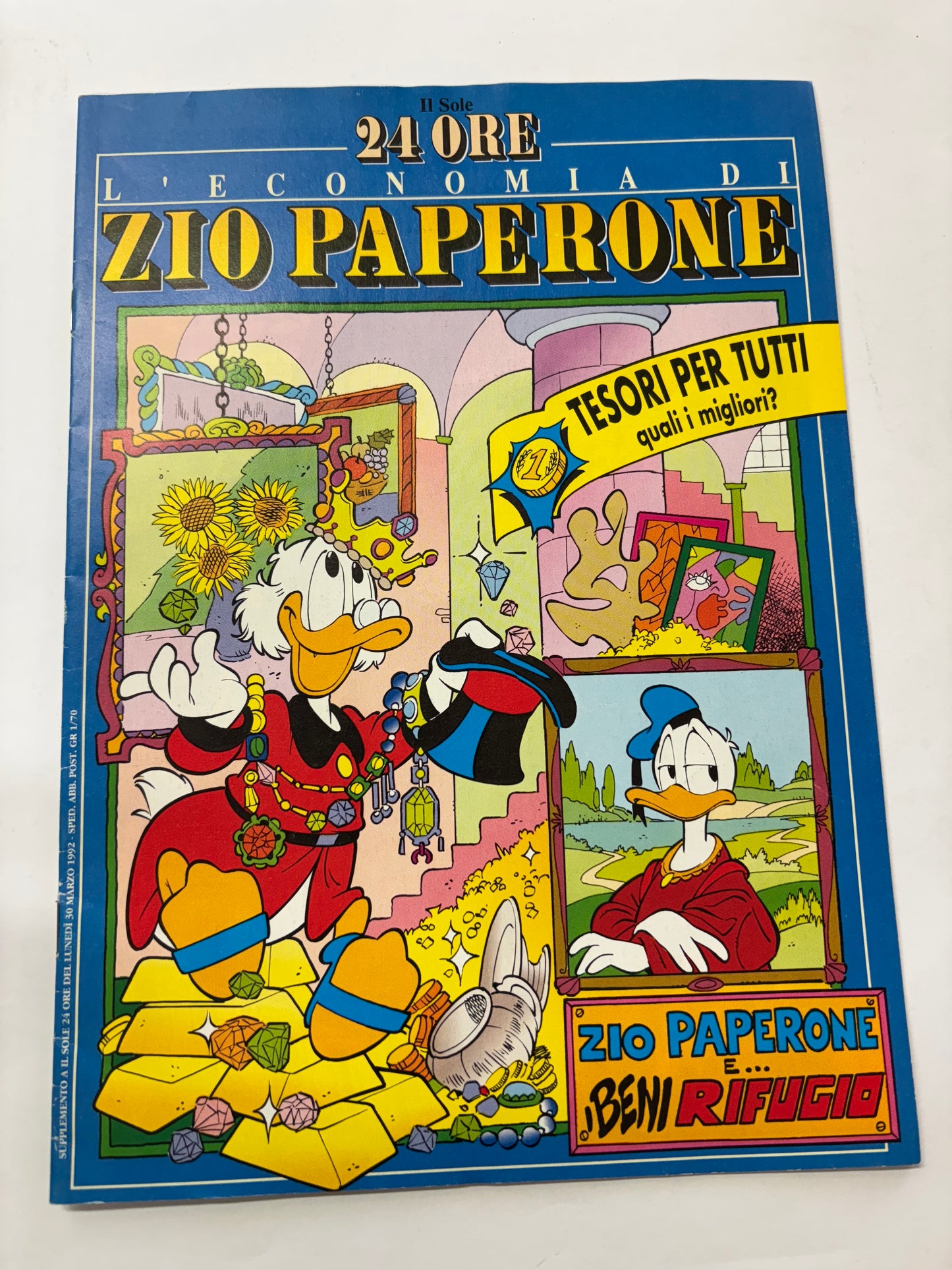 Set giornalino L’economia di Zio Paperone