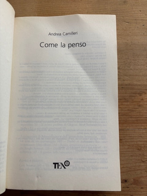 Come la pensi