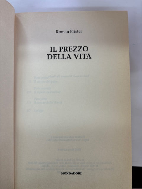 Il prezzo della vita