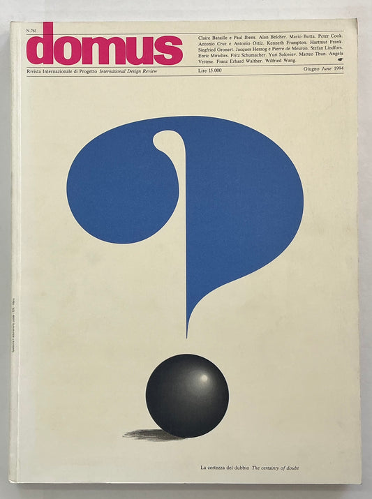 DOMUS n. 761