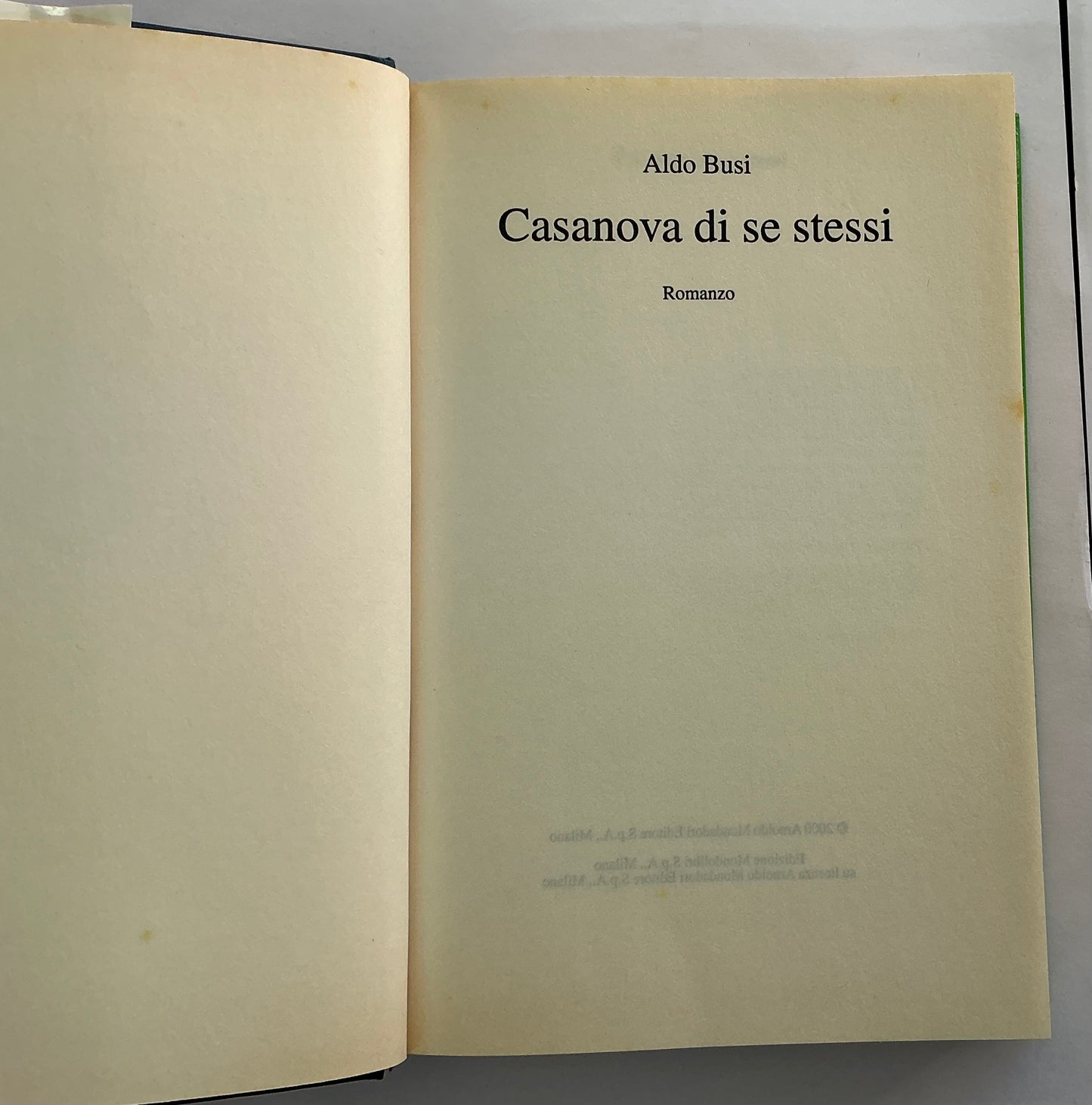 Casanova di se stessi