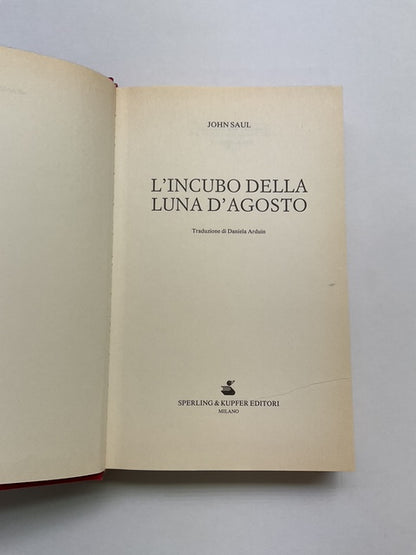 L’incubo della luna d’agosto