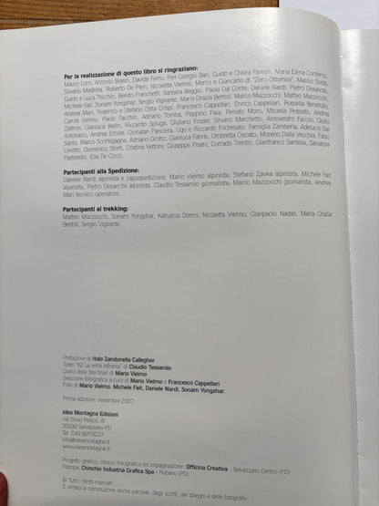 K2 La Vetta infranta