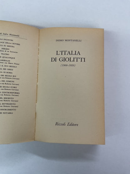 L’Italia di Giolitti