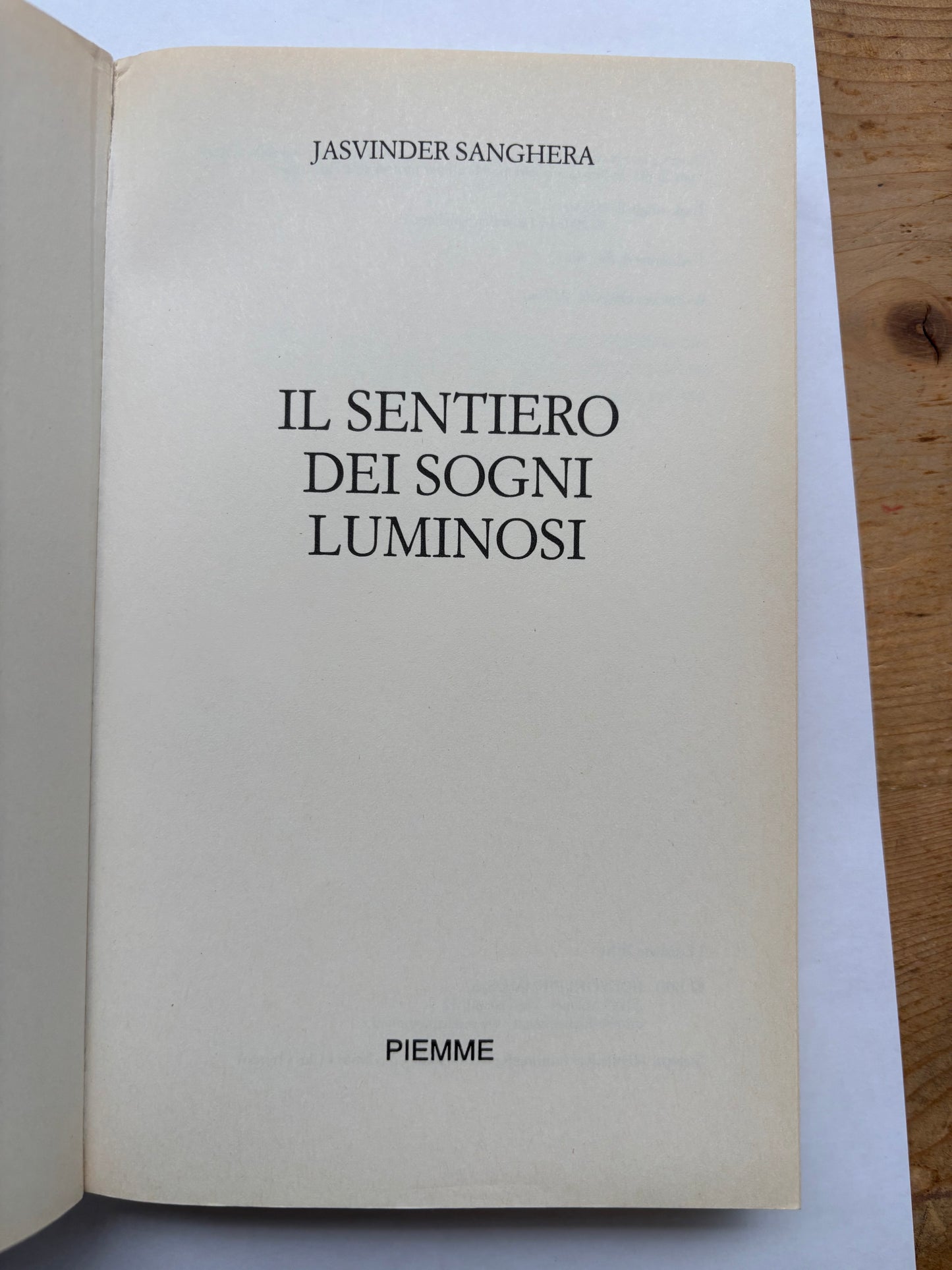 Il sentiero dei sogni luminosi