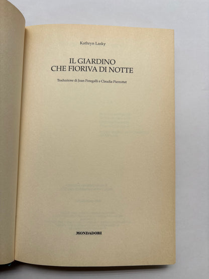 Il giardino che fioriva di notte
