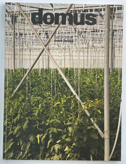 DOMUS special report - green design