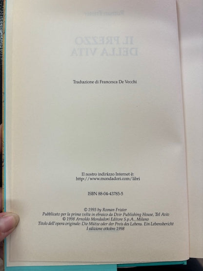 Il prezzo della vita